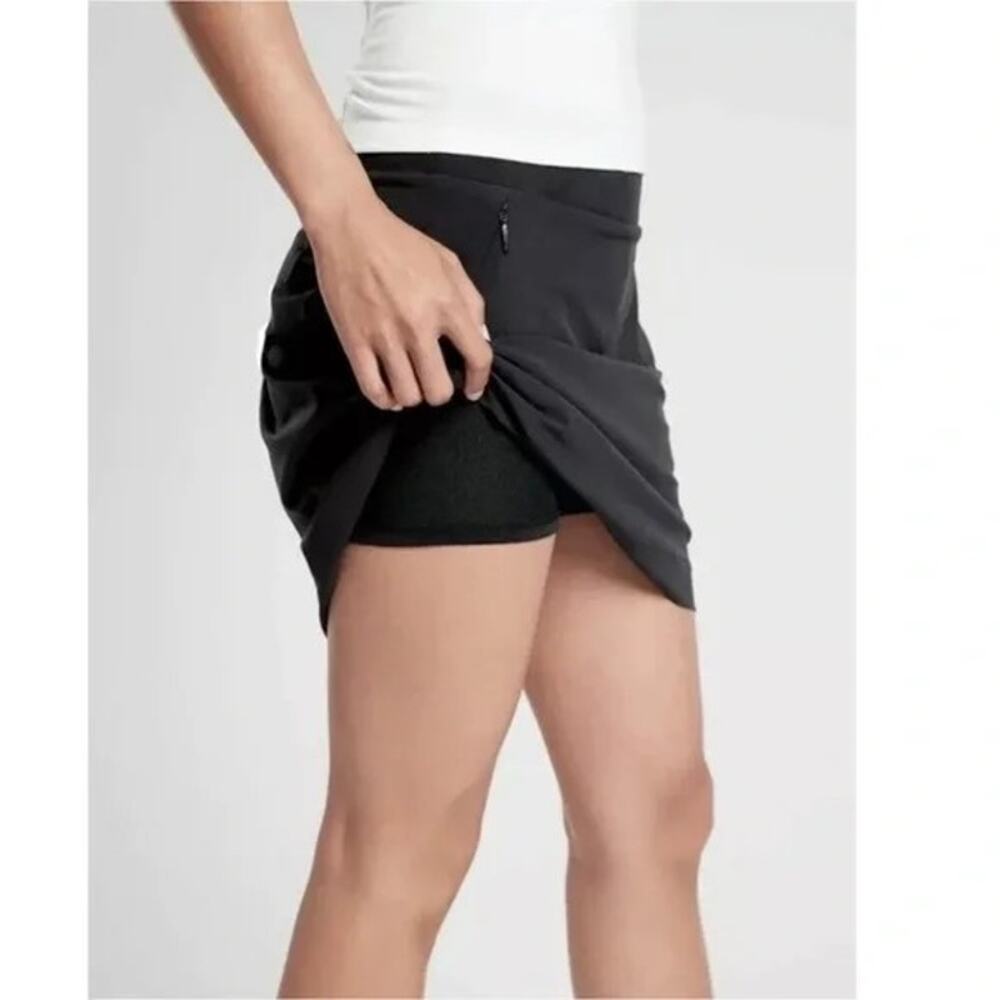 Athleta | Black Soho Skort with Pockets | Size 6 - Picture 2 of 7